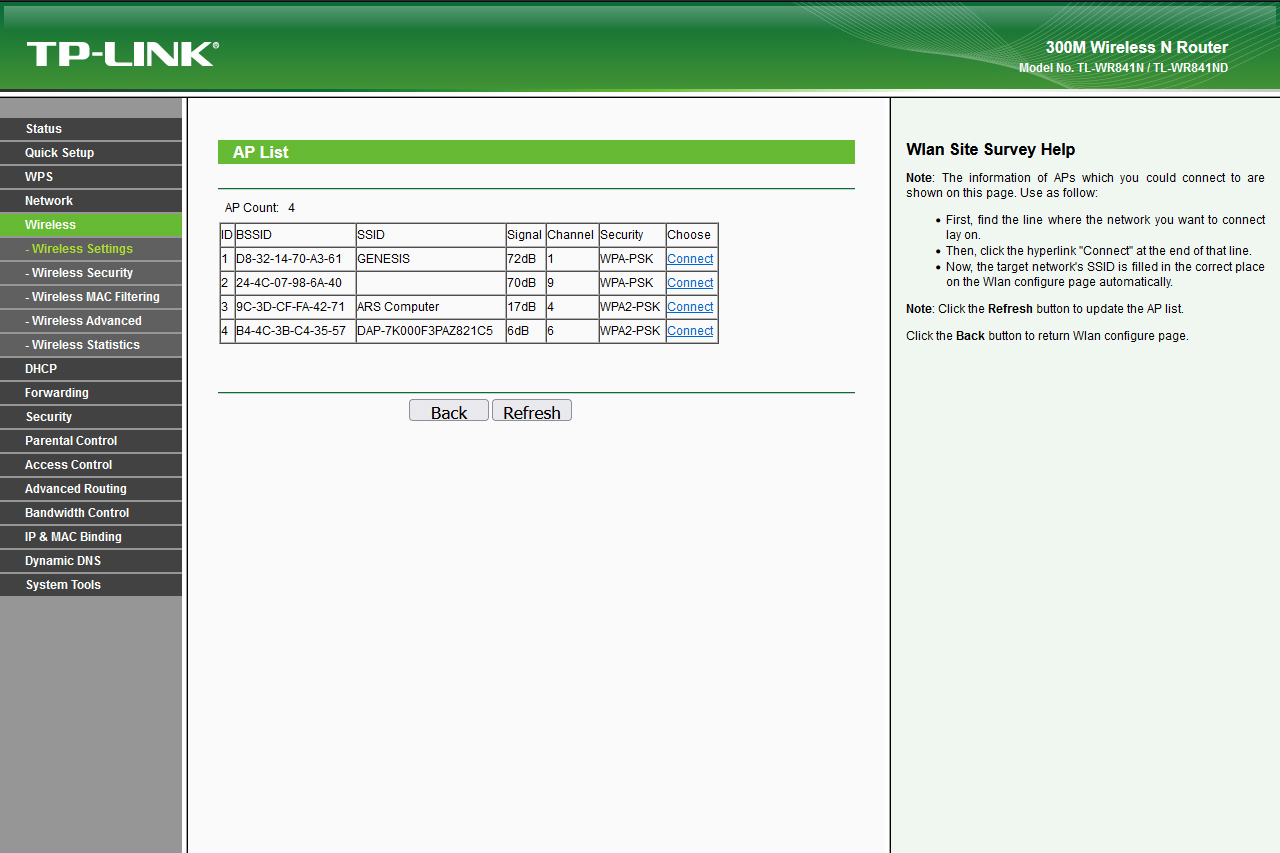 tp link router repeater setting