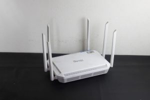 True Gigatex Fiber AC2150 2150Mbps Gigabit 6 Antenna ONU Router - অনু আর রাউটার একসাথে Skyworth GN542VF 900MHz CPU 2 Core 256MB RAM