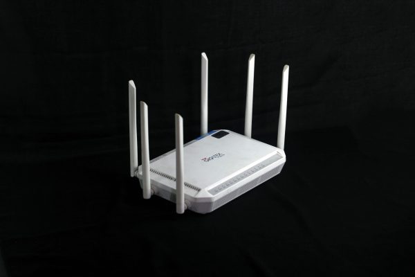 True Gigatex Fiber AC2150 2150Mbps Gigabit 6 Antenna ONU Router - অনু আর রাউটার একসাথে Skyworth GN542VF 900MHz CPU 2 Core 256MB RAM